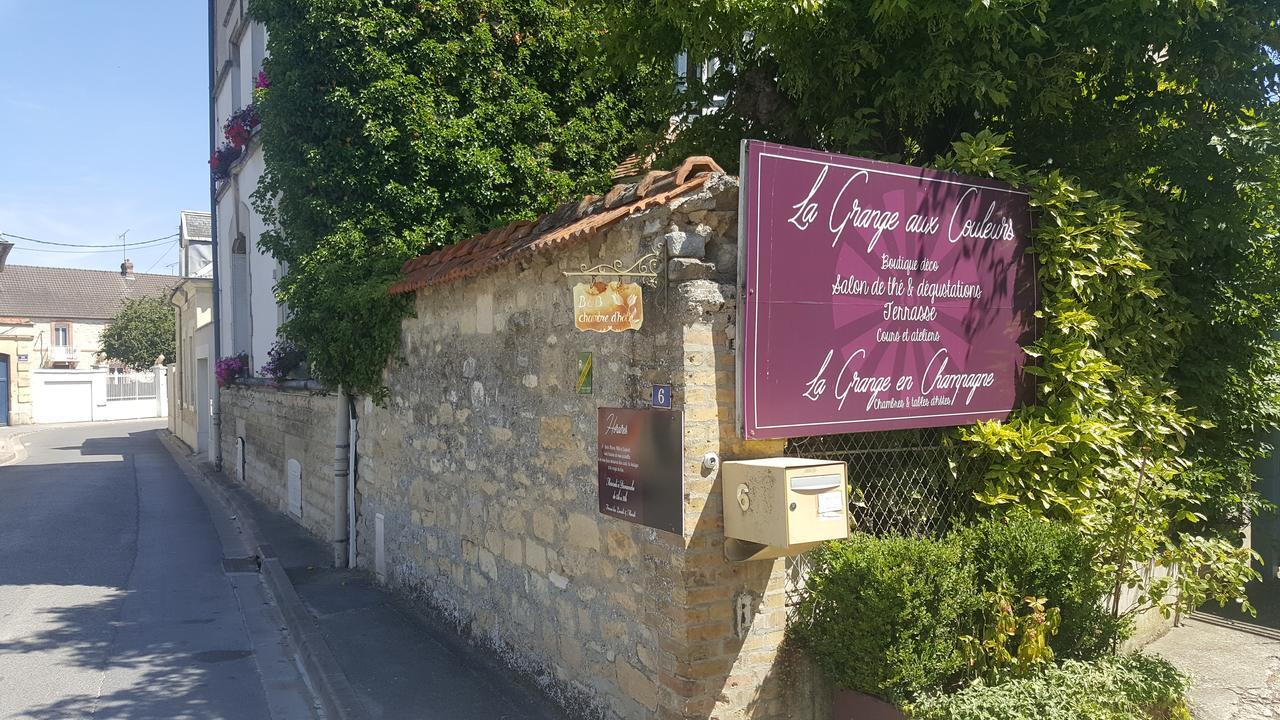 La Grange En Champagne Bed & Breakfast Hermonville Exterior foto